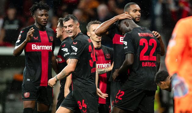 Радощі гравців Баєра, getty images