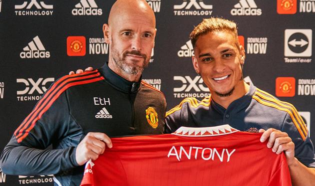 Ерік тен Гаг та Антоні, getty images