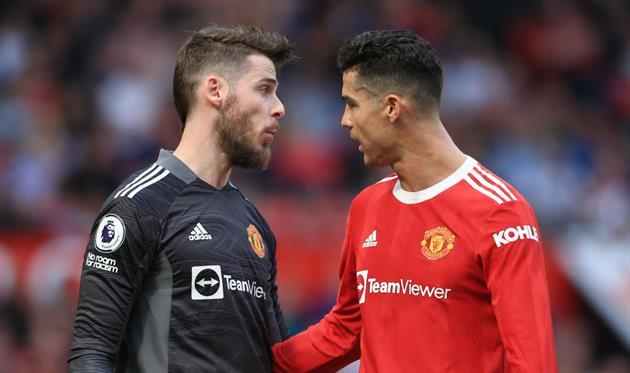 Роналду та Де Хеа, getty images