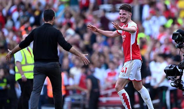 Артета та Райс, getty images