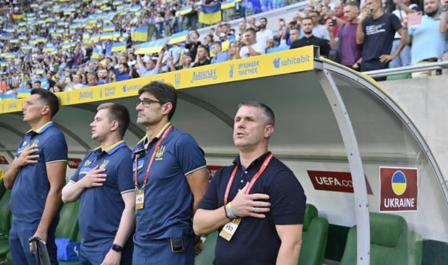 Тренерський штаб збірної України, фото - УАФ