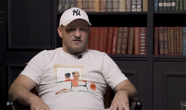 Олександр Алієв, скріншот з інтерв'ю