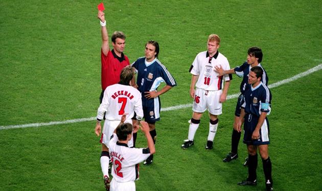 Знаменита червона Бекхема, Getty Images