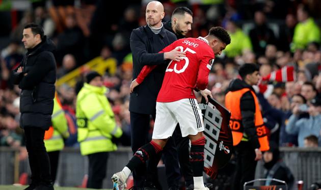 Санчо та Тен Гаг, getty images