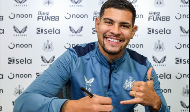 Бруну Гімараес, фото Ньюкасл