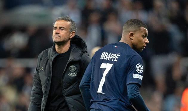Енріке та Мбаппе, Getty Images