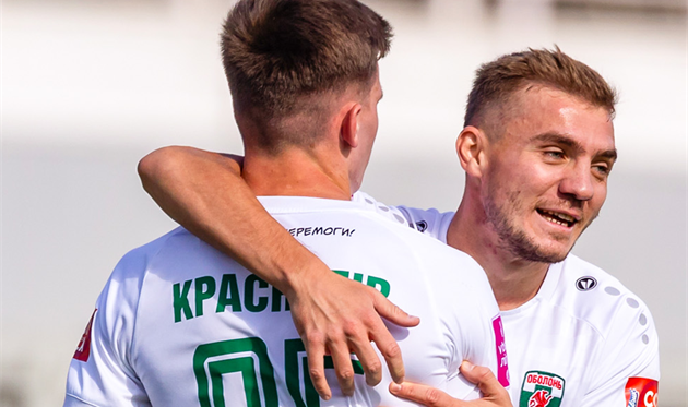 Радощі гравців Оболоні, фото Оболонь