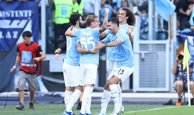 Радощі гравців Лаціо, getty images