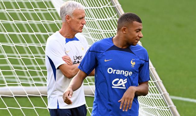 Дідьє Дешам та Кіліан Мбаппе, Getty Images