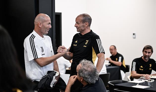 Зінедін Зідан та Макс Аллегрі, getty images