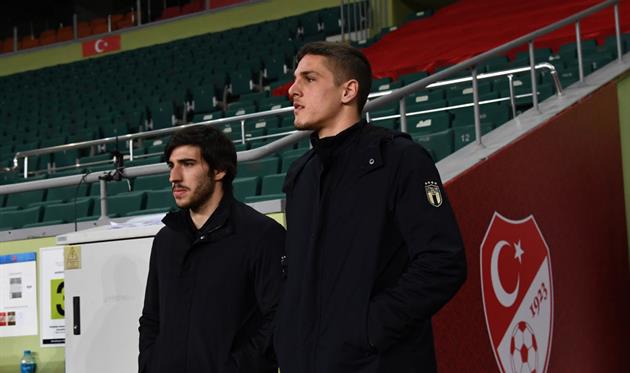 Сандро Тоналі та Ніколо Дзаніоло, Getty Images