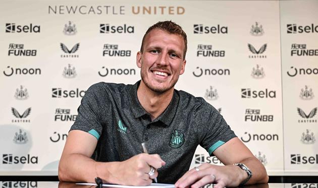 Ден Берн, фото Ньюкасл