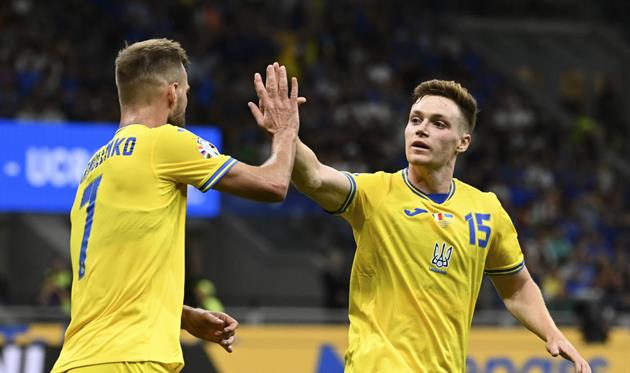 Андрій Ярмоленко і Віктор Циганков, Getty Images