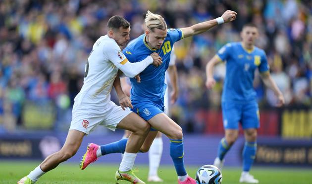 Україна – Північна Македонія, getty images