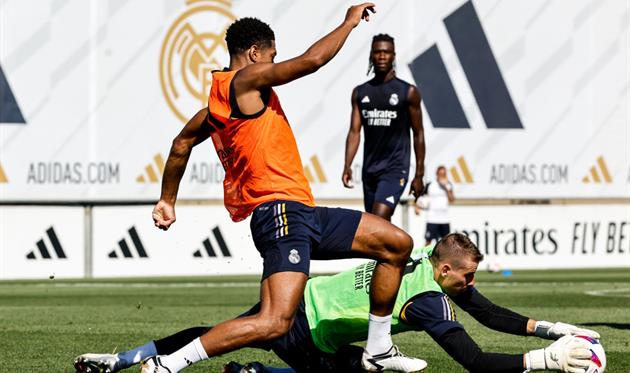 Джуд Беллінгем і Андрій Лунін, Getty Images