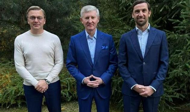 Сергій Палкін, Рінат Ахметов та Дарійо Срна, фото Facebook Сергія Палкіна