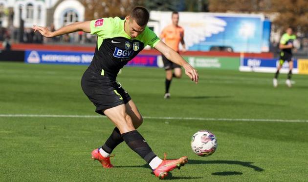 Микита Кравченко, фото ФК Полісся Житомир