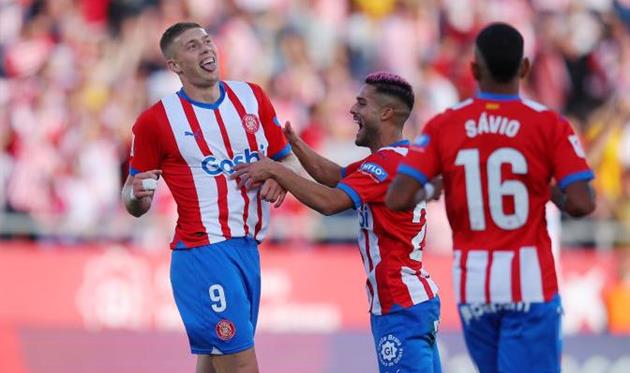 Артем Довбик святкує голи, getty images