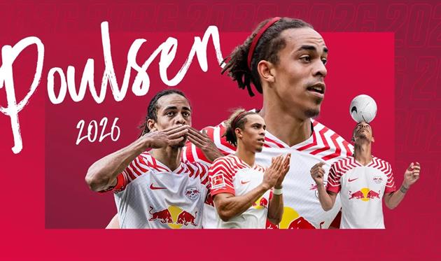 Юссуф Поульсен, фото РБ Лейпциг