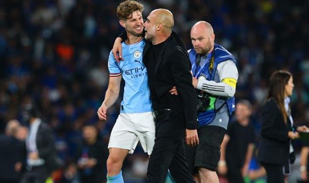 Джон Стоунз та Хосеп Гвардіола, Getty Images