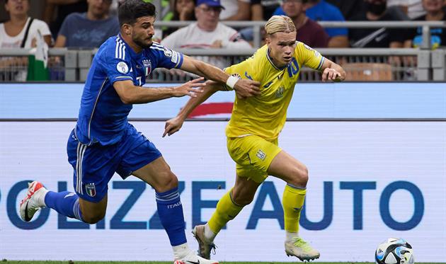 Україна - Італія, Getty Images
