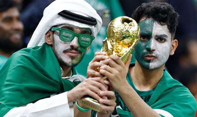 Вболівальники збірної Саудівської Аравії, Getty Images