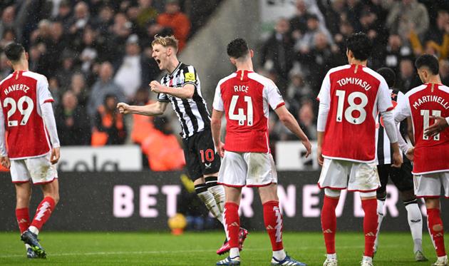 Ньюкасл проти Арсеналу, Getty Images