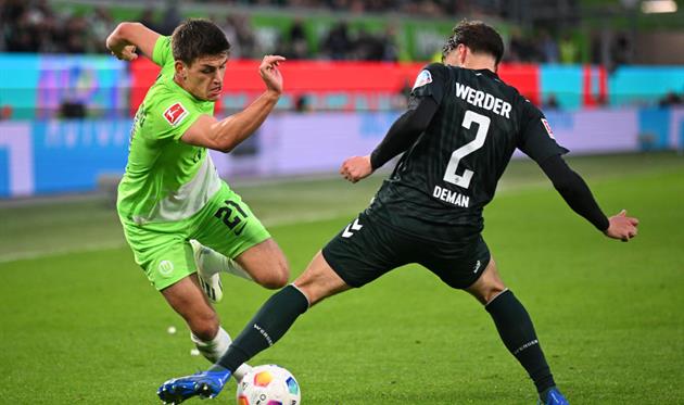 Вольфсбург - Вердер, Getty Images