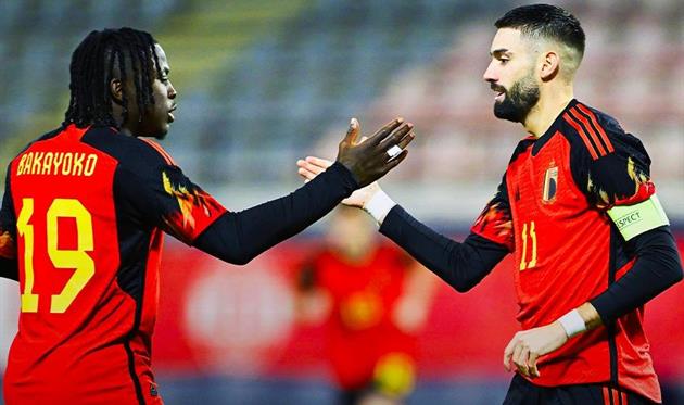 Гравці Бельгії, twitter.com/BelRedDevils