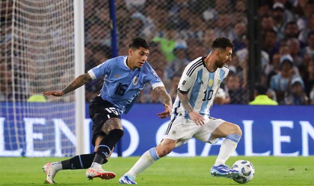 Матіас Олівейра та Ліонель Мессі, GETTY IMAGES