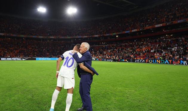 Мбаппе та Дешам, Getty Images