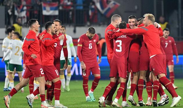 Гравці збірної Сербії, Getty Images