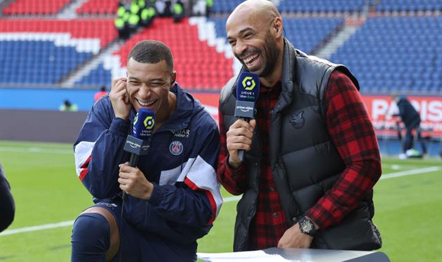 Мбаппе та Анрі, Getty Images