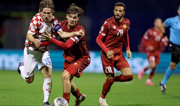 Хорватія — Вірменія, getty images