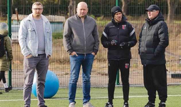 Іван Надєїн (другий зліва), фото - НК ВЕРЕС