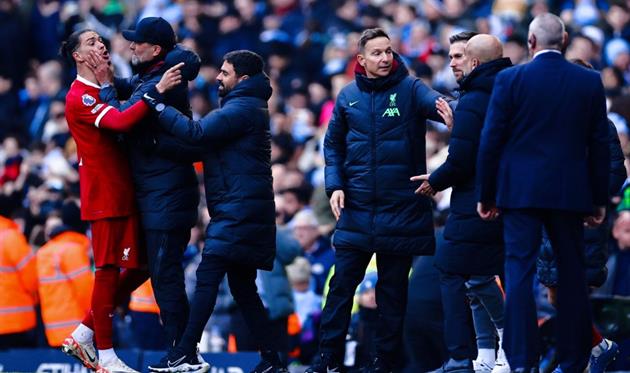 Сварка Нуньєса та Гвардіоли, GETTY IMAGES