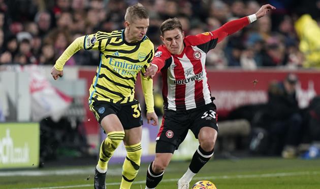 Брентфорд - Арсенал, Getty Images