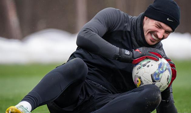 Бойко у хорошому настрої / Фото: ФК Полісся