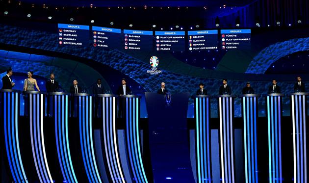 Жеребкування Євро-2024 - Getty Images 
