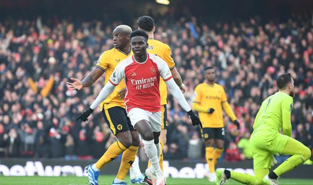 АРСЕНАЛ - ВУЛВЕРГЕМПТОН, GETTY IMAGES