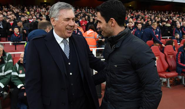 Анчелотті та Артета, Getty Images