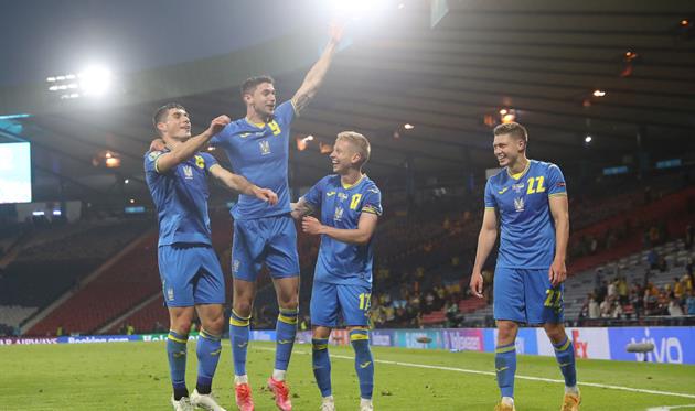 Руслан Маліновський, Роман Яремчук, Олександр Зінченко - Getty Images 