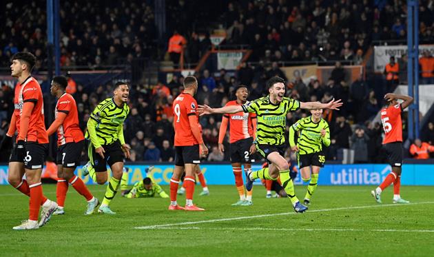 Лутон - Арсенал, getty images