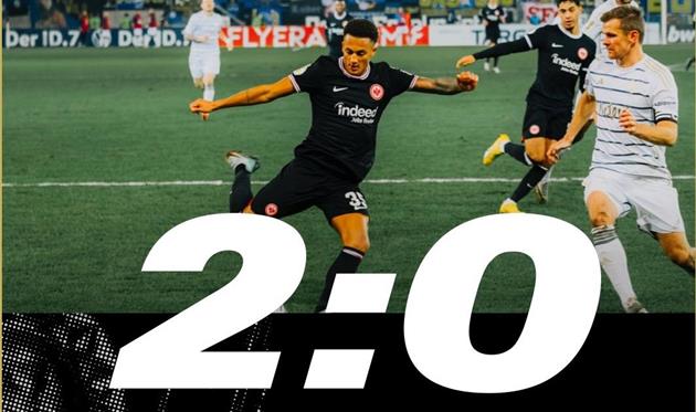 Саарбрюкен - Айнтрахт, twitter.com/Eintracht