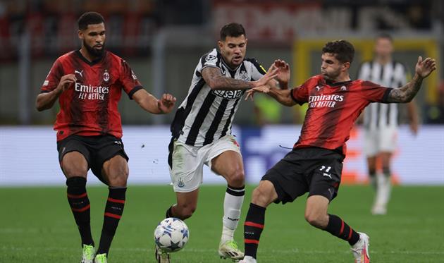 Мілан - Ньюкасл, GETTY IMAGES