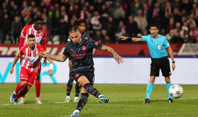 Калвін Філліпс забив дебютний гол за Манчестер Сіті