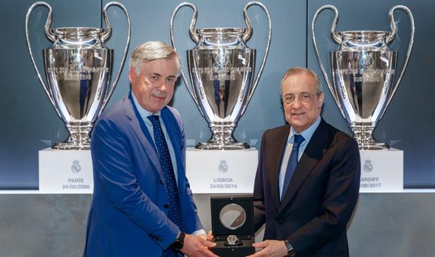 Анчелотті та Перес, Getty Images