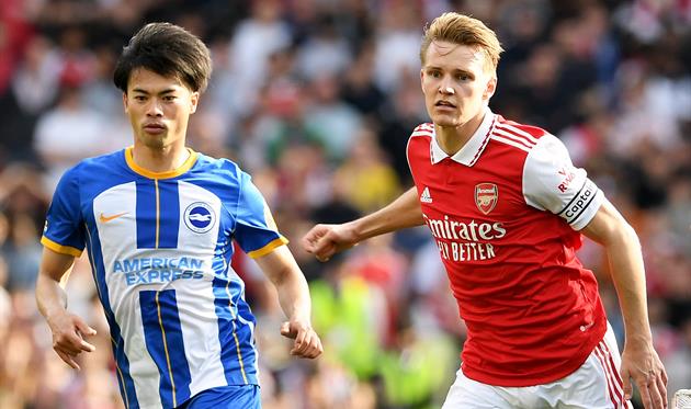 Арсенал - Брайтон, getty images