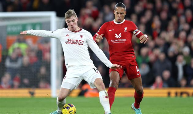 Расмус Гойлунд та Вірджіл ван Дейк, GETTY IMAGES