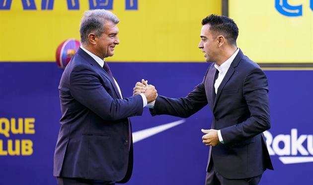 Лапорта та Хаві, Getty Images